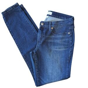 Lila Ryan Skinny Jeans Size 30 Dark Wash Stretch Denim Mid Rise